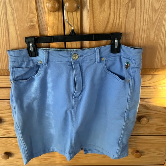 U.S. Polo Assn. Dresses & Skirts - Blue Denim Skirt sturdy in light blue